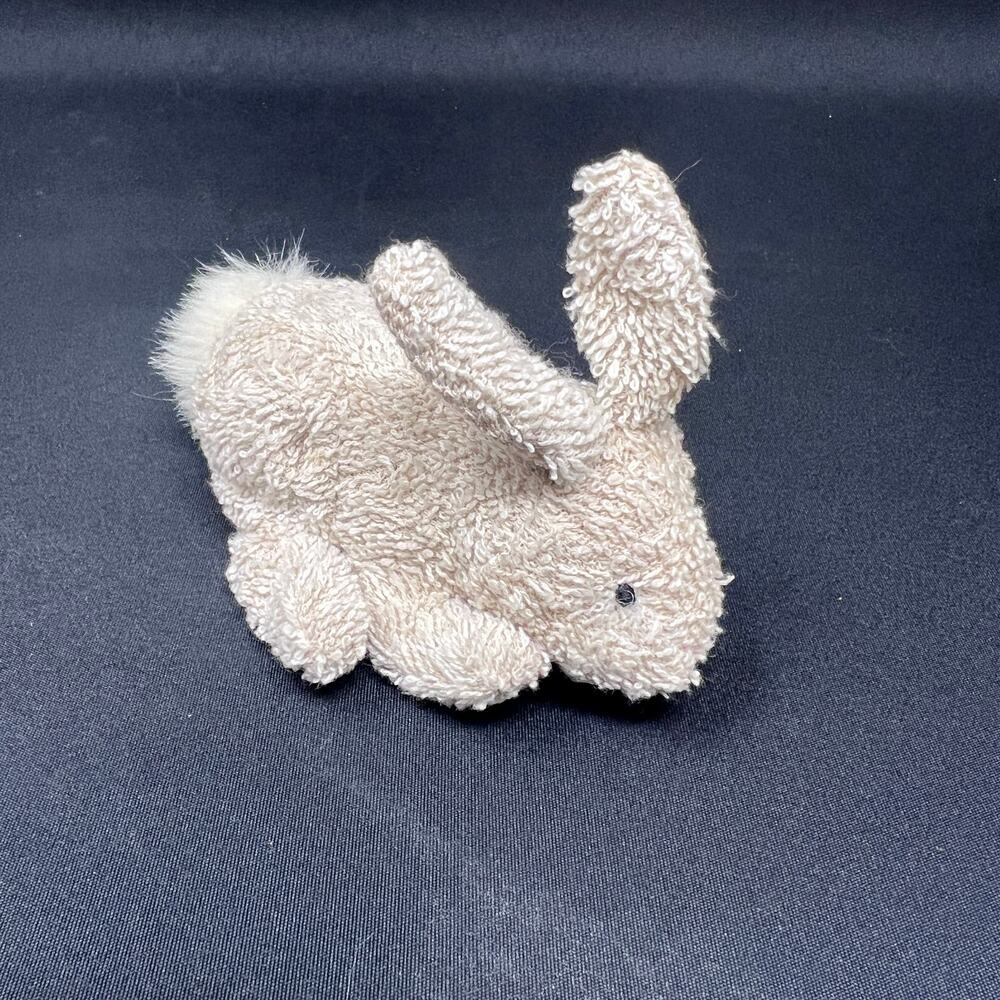 Russ Home Buddies Bunny Rabbit Plush Hop Beige Mini 5" Beanie Sensory Toy